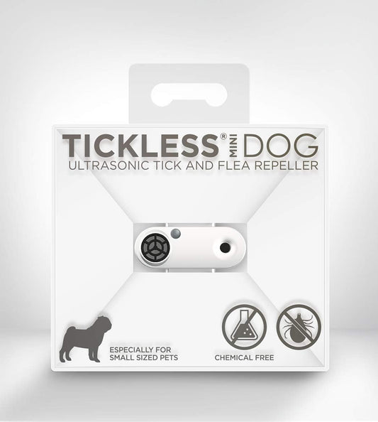 Tickless Mini Electronic Tick Repeller for Cats and Small Dogs Non Toxic Water resistant