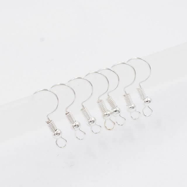 100pcs Findings Earrings Hooks Fittings Jewellery Making Supplies Accessories TheliCraft