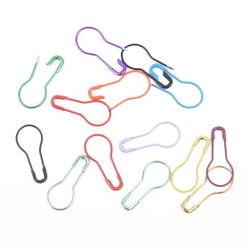 90Pcs Colorful Knitting Stitch Markers Crochet Locking Tool Craft Ring Marker TheliCraft