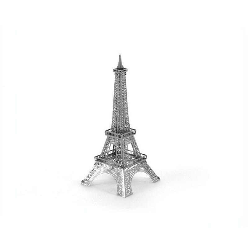 3D Metal Puzzle Eiffel Tower DIY Model Building Kit Adult Toys Birthday Gift TheliCraft
