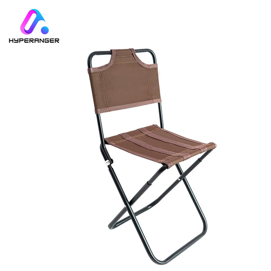 HYPERANGER Aluminum Portable Folding Camp Chair-Khaki_0