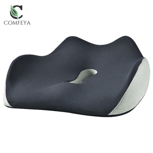 COMFEYA Ergonomic Design Memory Foam Seat Cushion_0
