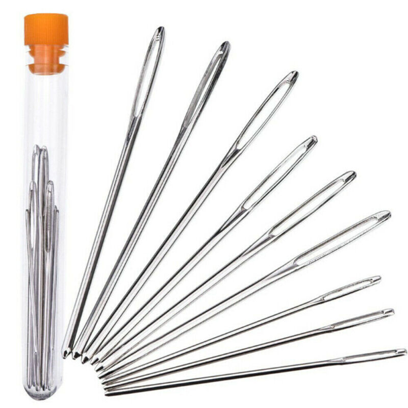 124 pcs Crochet Hooks Set Kit Weave Yarn Knitting Needles Sewing DIY Tools Case TheliCraft