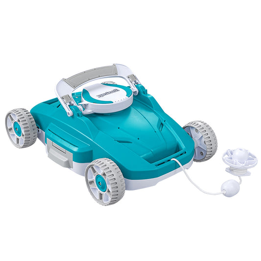 Bestway Robotic Pool Cleaner Cleaners Automatic Swimming Pools Flat Filter - MrCraftr