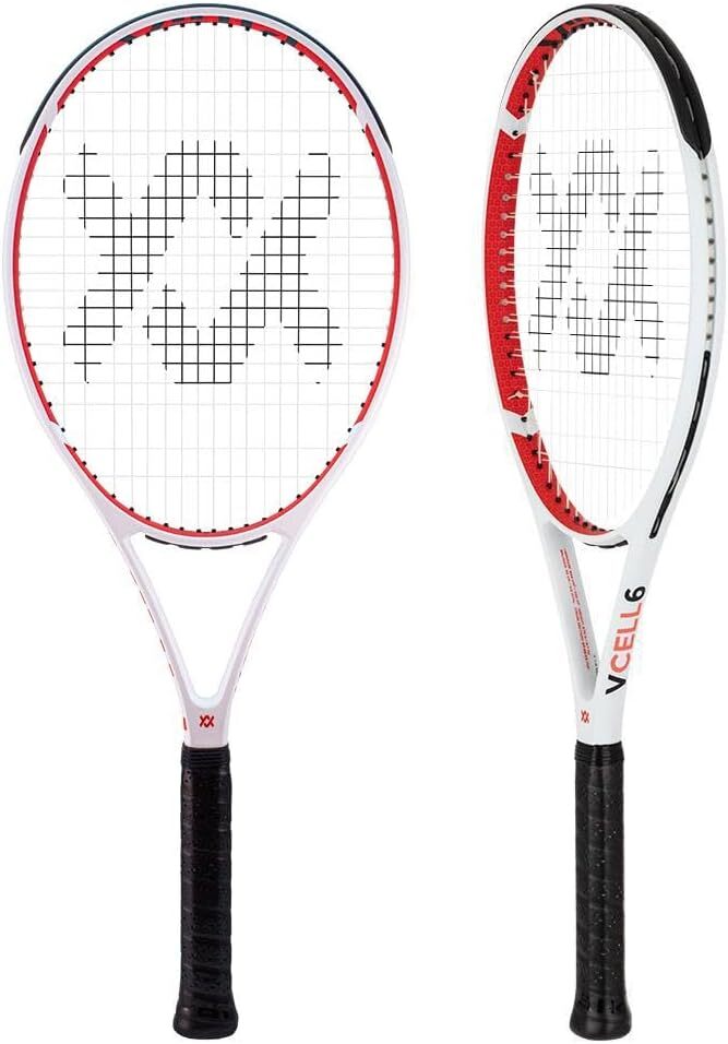 VOLKL V-CELL 6 Tennis Racquet - Fully Strung Racket & Free Dampener