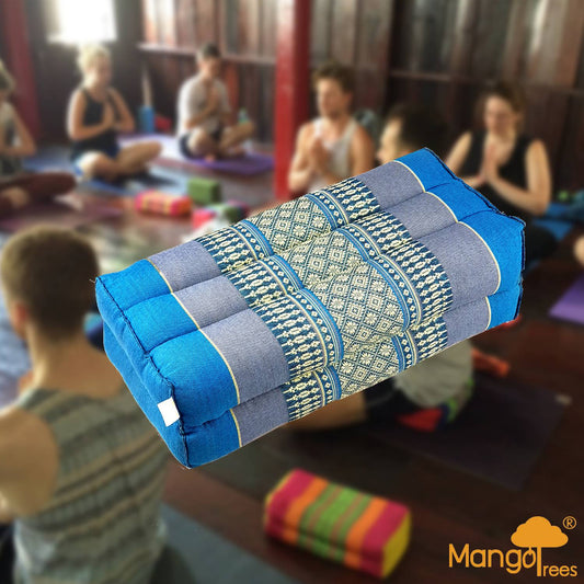 Yoga Block Meditation Cushion Blue - MrCraftr