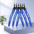 170-Blue Flush Cutter Mini Diagonal Cutting Pliers Side Cutter Nippers Wire Cutter