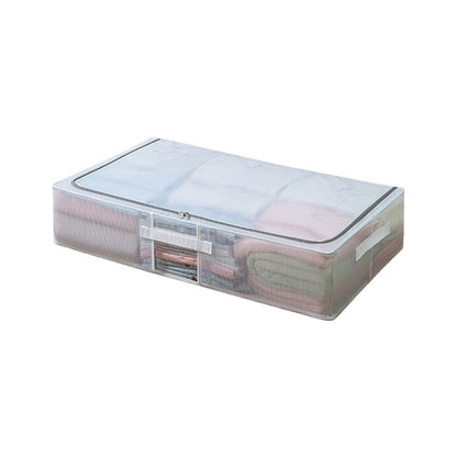 STORFEX Metal Frame Under Bed Storage Containers Cloth Storage Bin_8