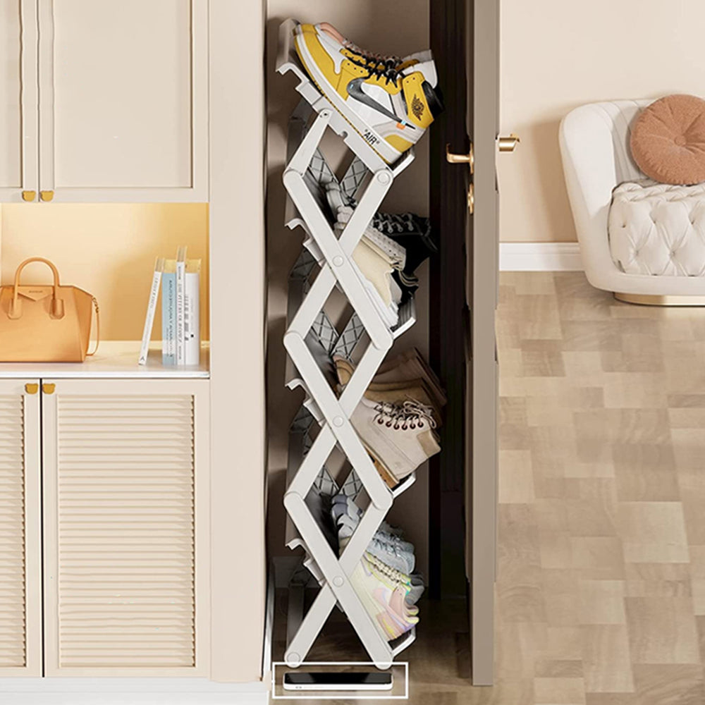 STORFEX Dual Modes Placement Folding Shoe Rack