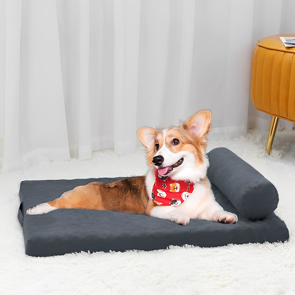 PETSWOL Removable and Washable Dog Sofa Bed