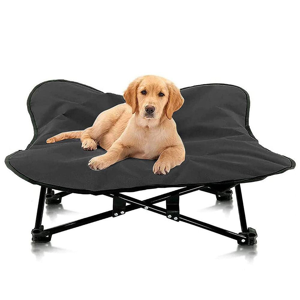 PETSWOL Portable Elevated Dog Bed-Foldable Design,Durable Material,Travel-Friendly