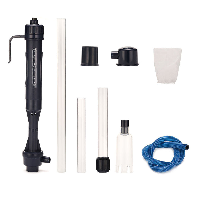 Fish Tank Cleaner Electric Gravel Vacuum Siphon Kit- Battery Powered