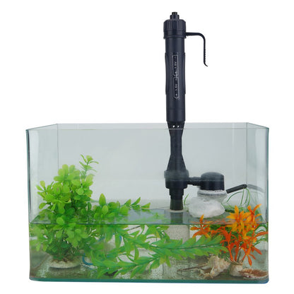 Fish Tank Cleaner Electric Gravel Vacuum Siphon Kit- Battery Powered