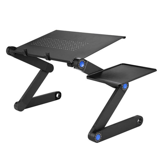 Universal Table Laptop Cooling Stand with Foldable Mouse Pad Holder_0