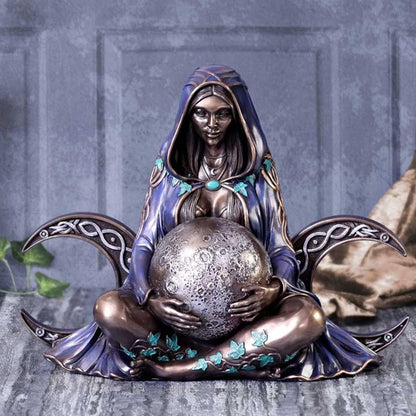 Millennial Gaia Resin Statue Mother Earth Goddess Art Figurine Garden Decor_6