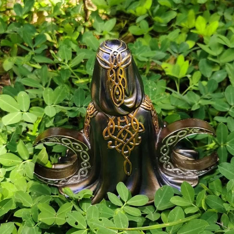 Millennial Gaia Resin Statue Mother Earth Goddess Art Figurine Garden Decor_7