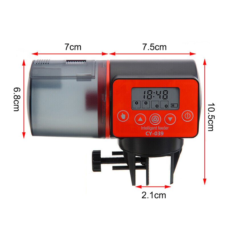 200ml Automatic Feeder Moisture Proof Food Dispenser Battery Operated