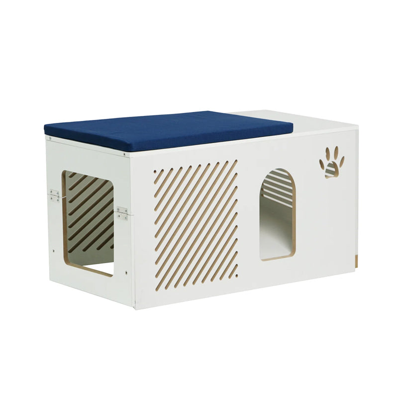 Cat Litterbox Enclosure Modern Designed Hidden Pet Litter Washroom