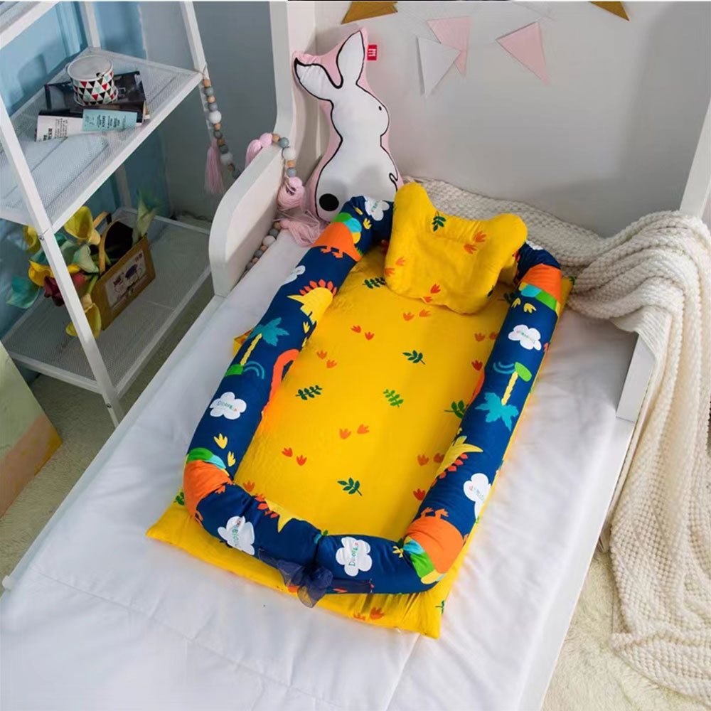 Portable Newborn Baby Lounger Nest Pod Crib Cot Bed Sleeping Babies Bassinet