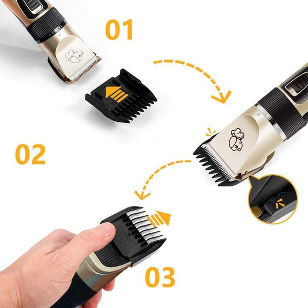 Dog Clippers Electric Groomer Grooming Blades Shaver Hair Trimmer Professional