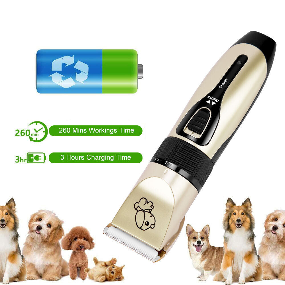 Dog Clippers Electric Groomer Grooming Blades Shaver Hair Trimmer Professional