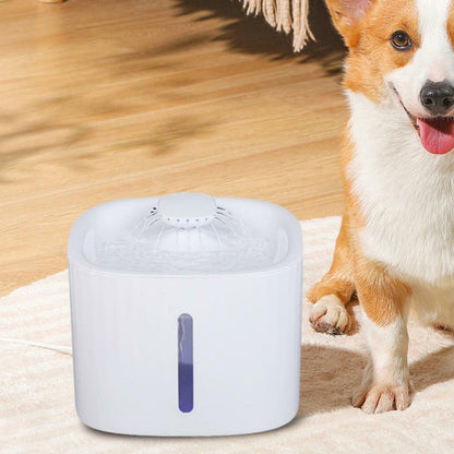 USB Powered Large Capacity Noise Free Pet Water Fountain