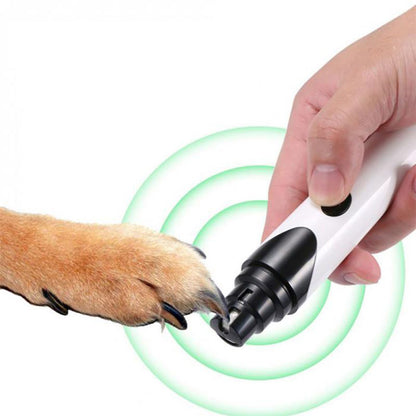 3 in 1 Electric Pet Nail Toe Grinder Trimmer - USB Rechargeable