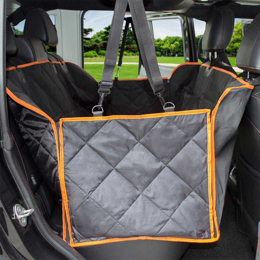 Waterproof Car Seat Protector and Pet Back Seat Hammock