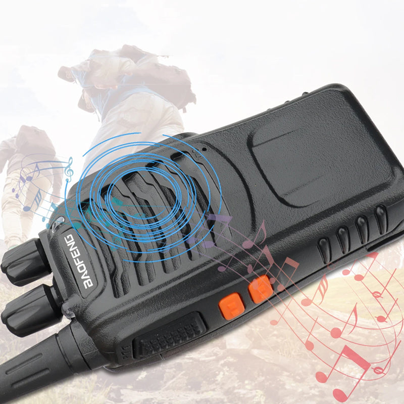 2 Pcs Two-Way Portable Walkie Talkie Radio Kid’s Toy- USB Rechargeable