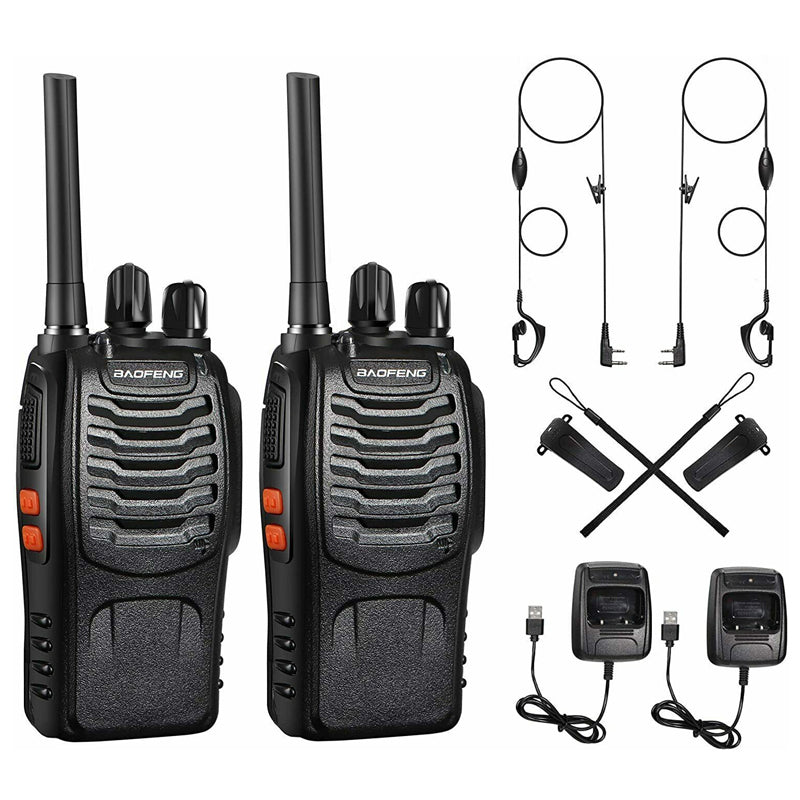 2 Pcs Two-Way Portable Walkie Talkie Radio Kid’s Toy- USB Rechargeable