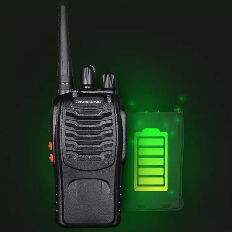 2 Pcs Two-Way Portable Walkie Talkie Radio Kid’s Toy- USB Rechargeable