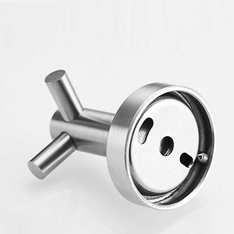 Wall Mounted Stainless Steel Towel Toilet Paper Hook Robe Holder Bathroom Rack