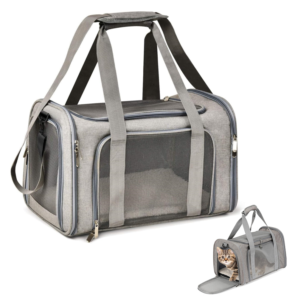 PETSWOL Cat Carriers Dog Carrier For Small Medium Cats Dogs Puppies