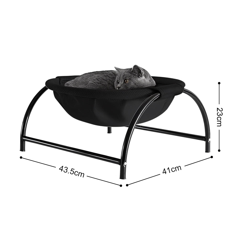 PETSWOL Elevated Cat Bed Dog Bed Pet Hammock Bed