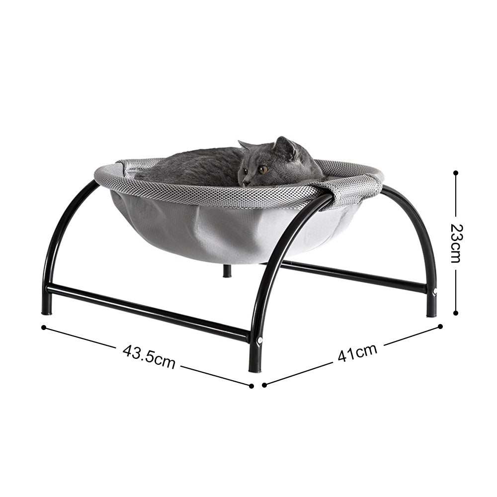 PETSWOL Elevated Cat Bed Dog Bed Pet Hammock Bed