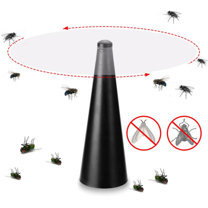 Automatic Fly Trap Repellent Fan - Battery Operated_4