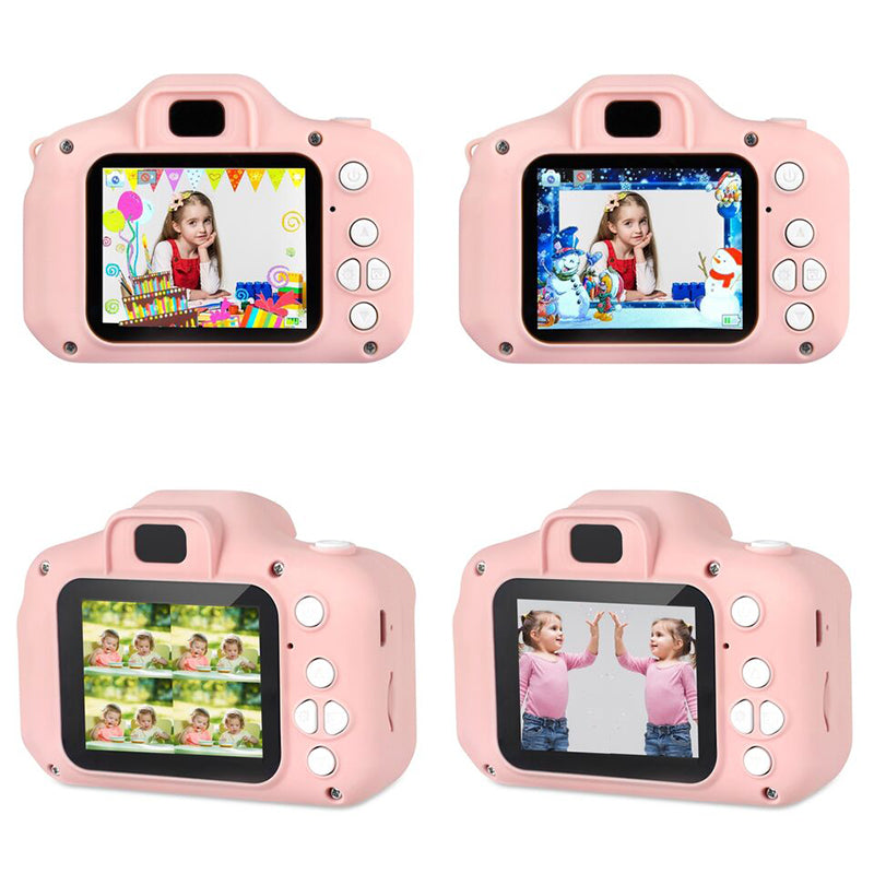 HD 1080P Mini Digital Kids Camera with 32GB SD Card - USB Rechargeable