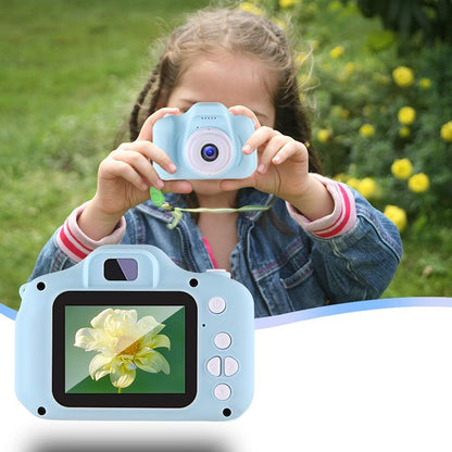 HD 1080P Mini Digital Kids Camera with 32GB SD Card - USB Rechargeable