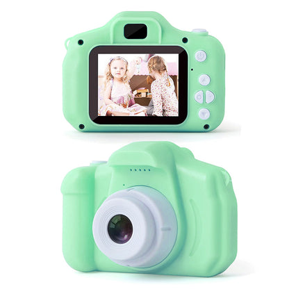 HD 1080P Mini Digital Kids Camera with 32GB SD Card - USB Rechargeable