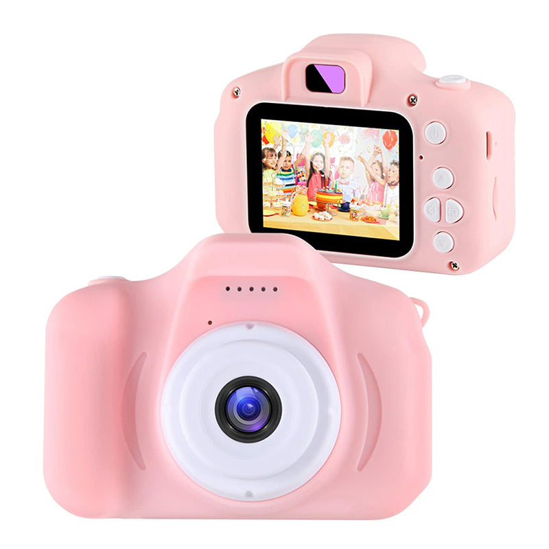 HD 1080P Mini Digital Kids Camera with 32GB SD Card - USB Rechargeable