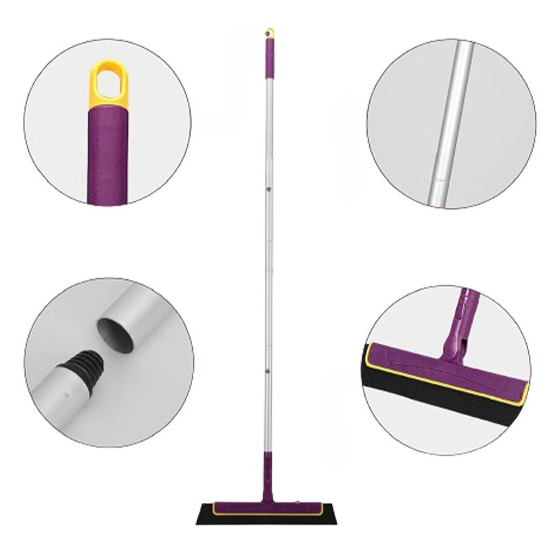 Extendable Handle Floor Squeegee Broom Ideal for Household Floor and Tile Cleaning