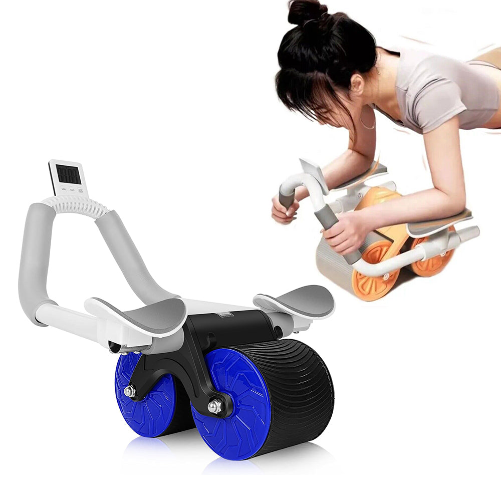 Automatic Rebound Abdominal Wheel with Elbow Support