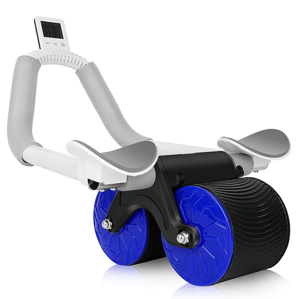 Automatic Rebound Abdominal Wheel with Elbow Support