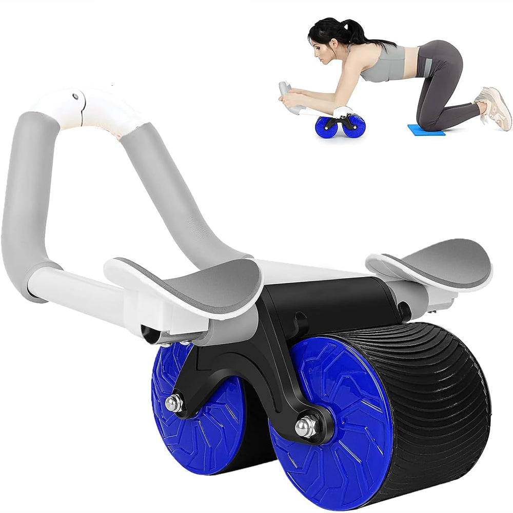 Automatic Rebound Abdominal Wheel with Elbow Support