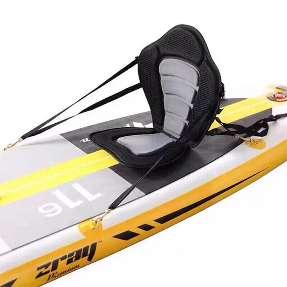 Kayak Back Support Seat Padded with Detachable Storage Bag