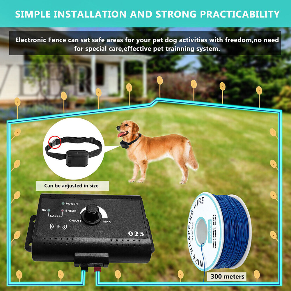 Underground Electric Dog Fence Pet Containment System Shock Collar