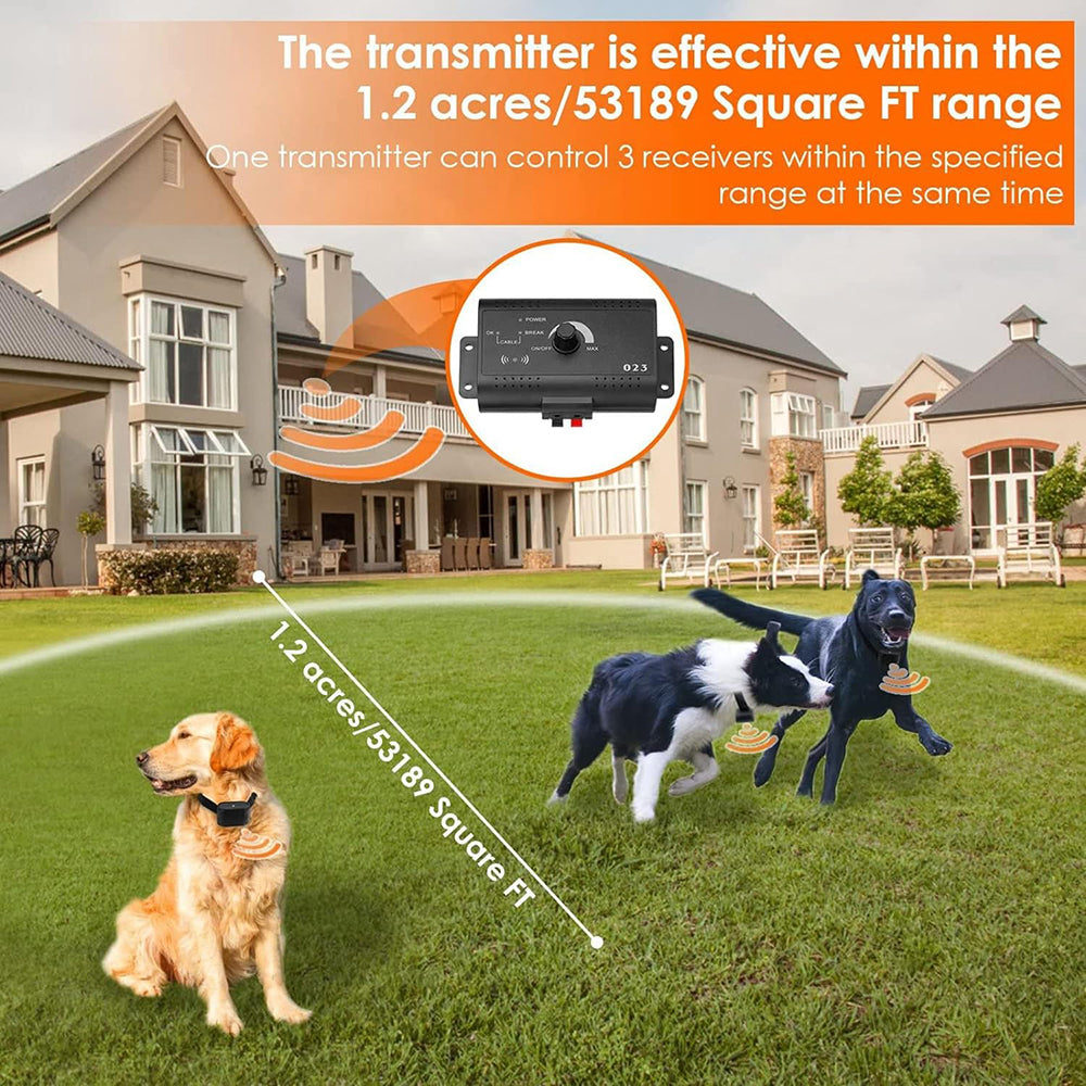 Underground Electric Dog Fence Pet Containment System Shock Collar