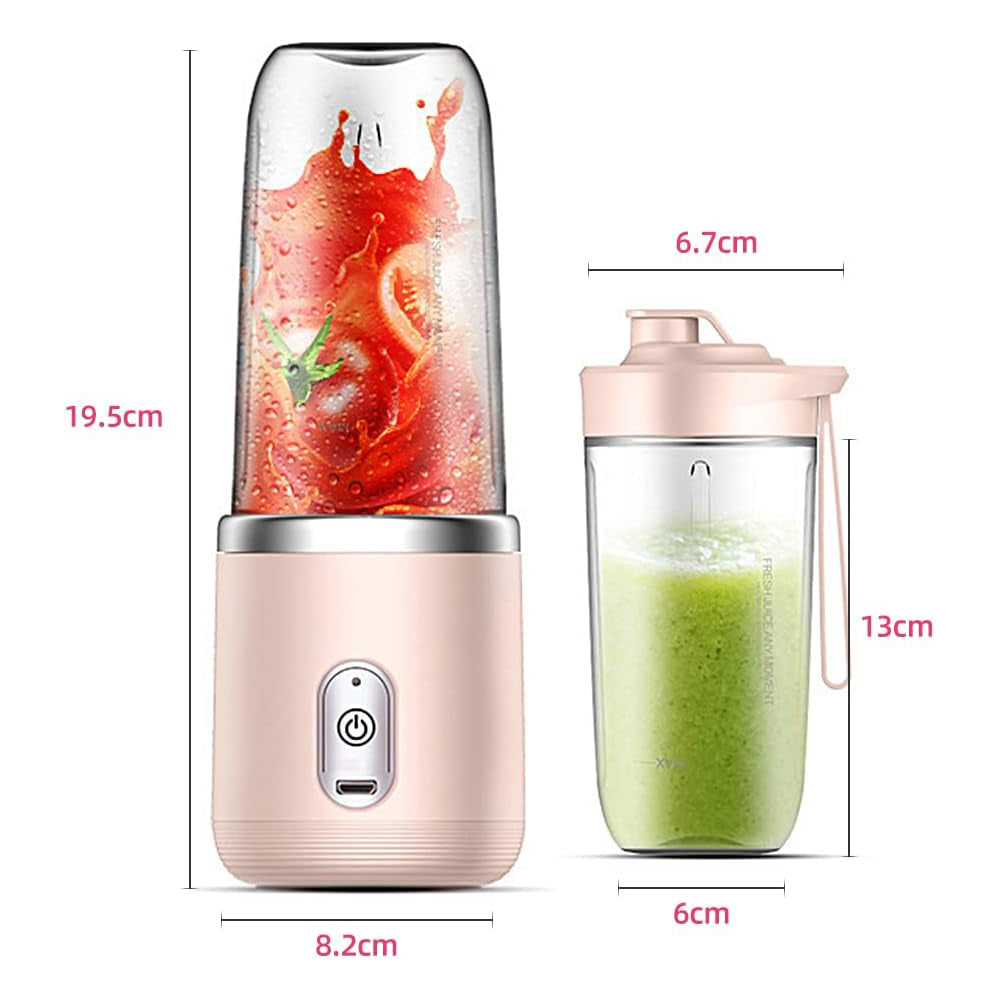 Portable Electric Smoothie Maker Blender Bottle USB-Rechargeable