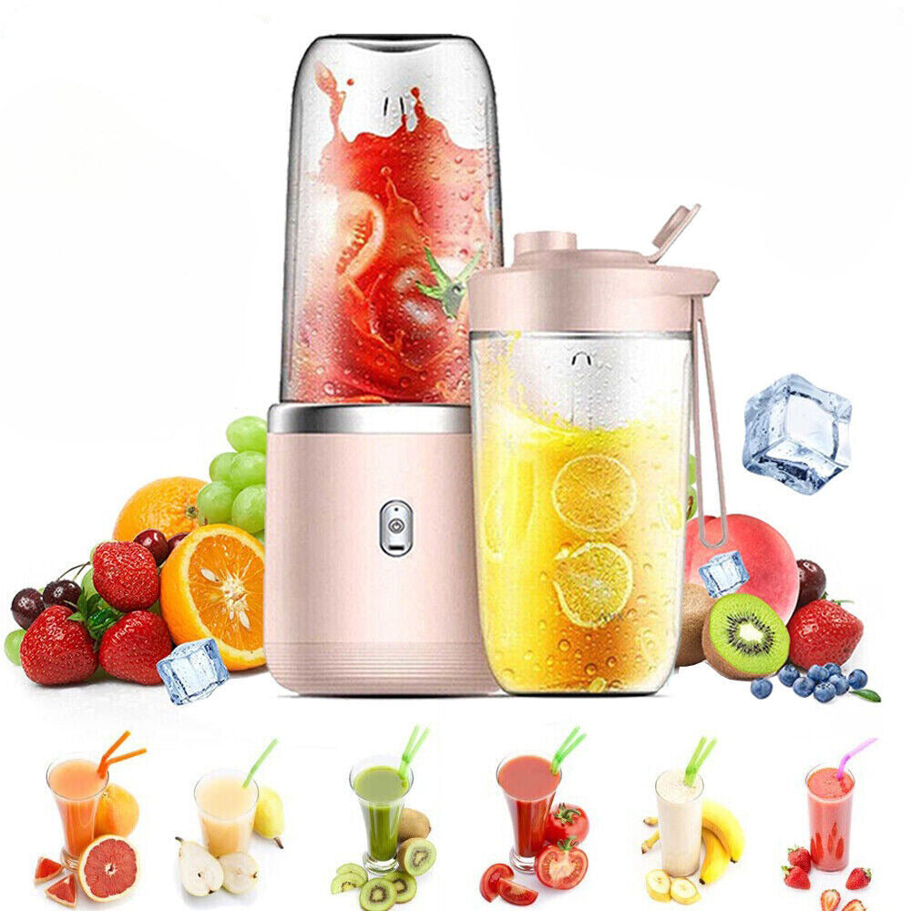 Portable Electric Smoothie Maker Blender Bottle USB-Rechargeable