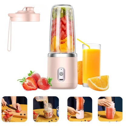 Portable Electric Smoothie Maker Blender Bottle USB-Rechargeable